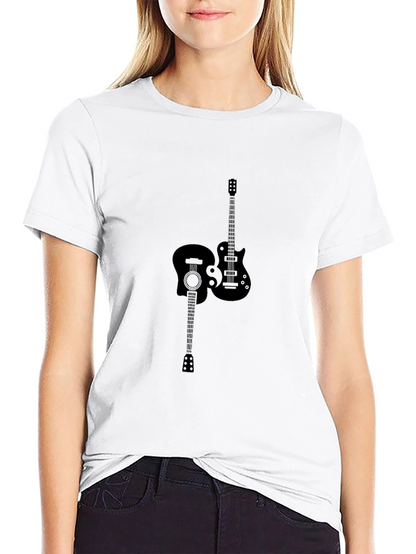 Guitar Graphic Black Tee