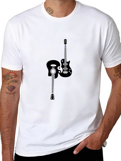 Guitar Graphic Black Tee