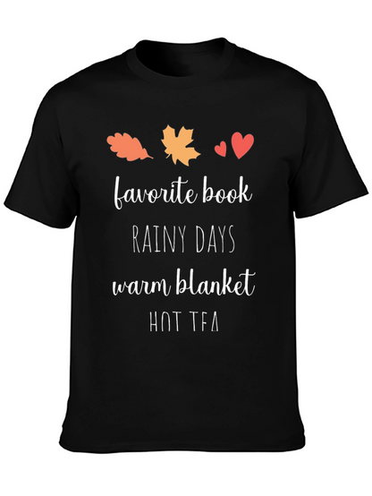 Fall Favorites T-Shirt - Cozy Season Tee