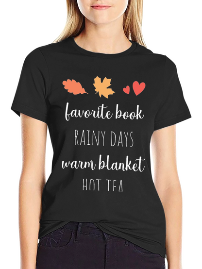 Fall Favorites T-Shirt - Cozy Season Tee
