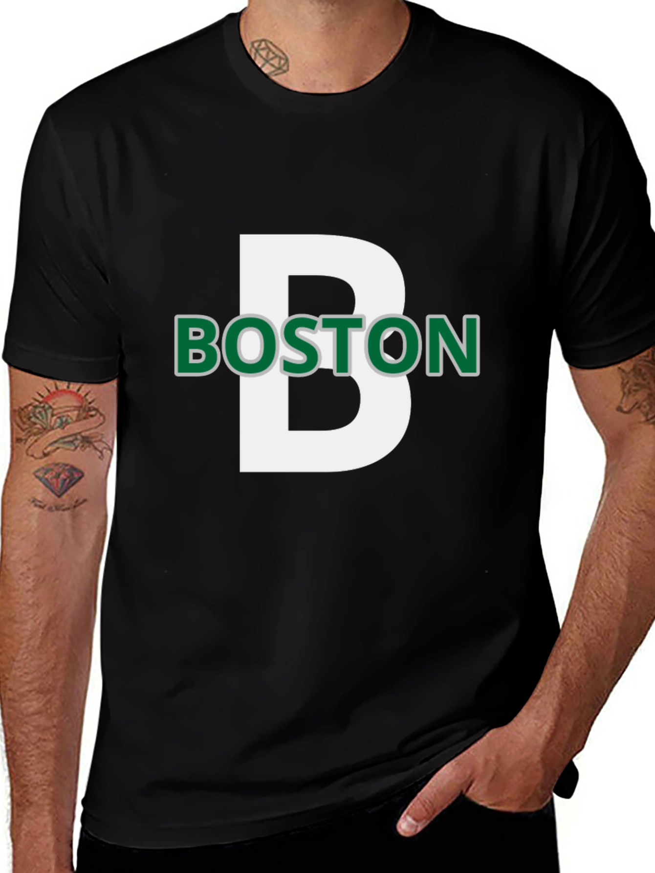 Boston Celtics Inspired T-Shirt