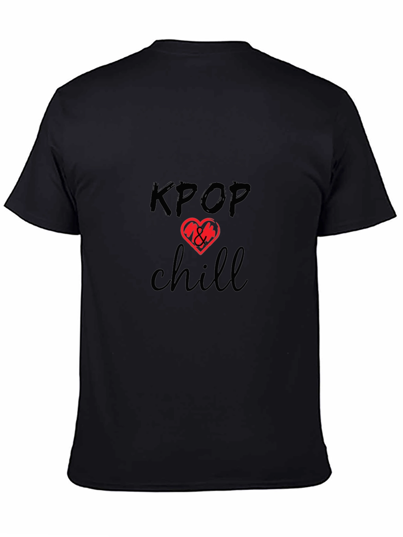 KPOP Chill Graphic Tee - Casual Comfort