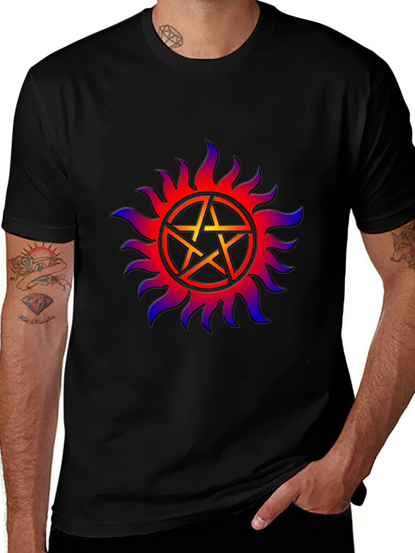 Supernatural Anti-Possession Symbol Graphic Tee