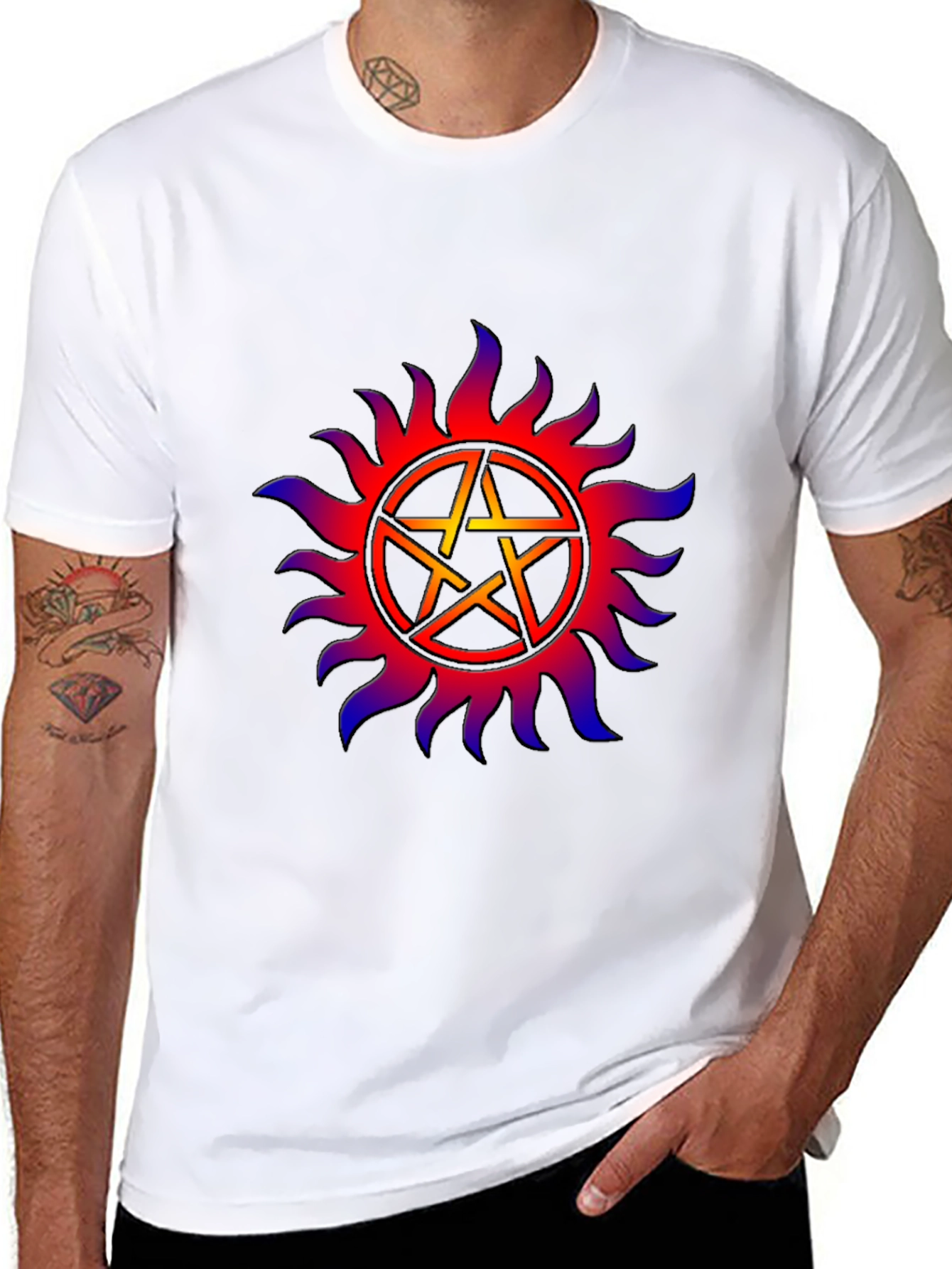 Supernatural Anti-Possession Symbol Graphic Tee