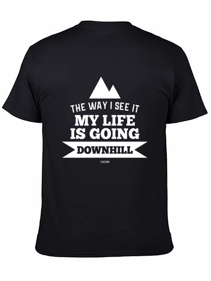 Funny Life is Going Downhill T-Shirt