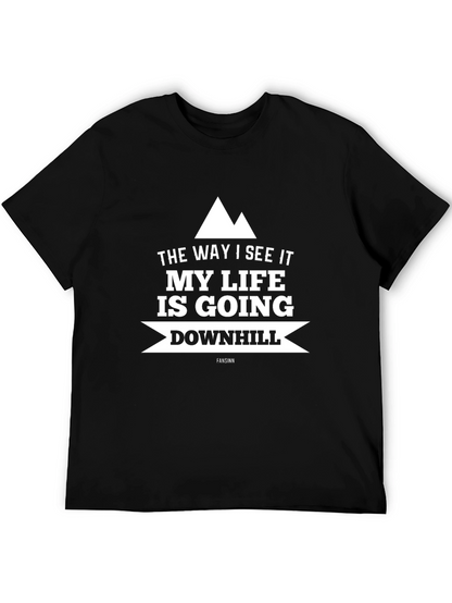 Funny Life is Going Downhill T-Shirt