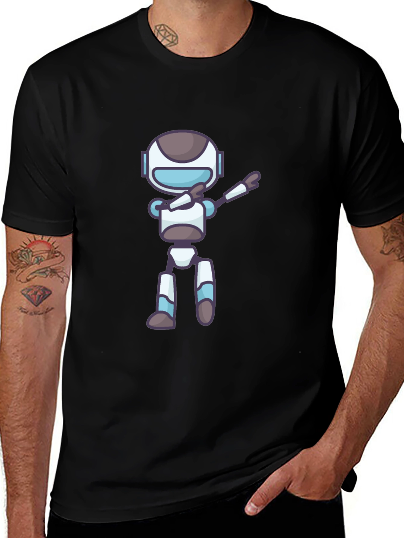 Robot Dab T-Shirt - Funky & Cool