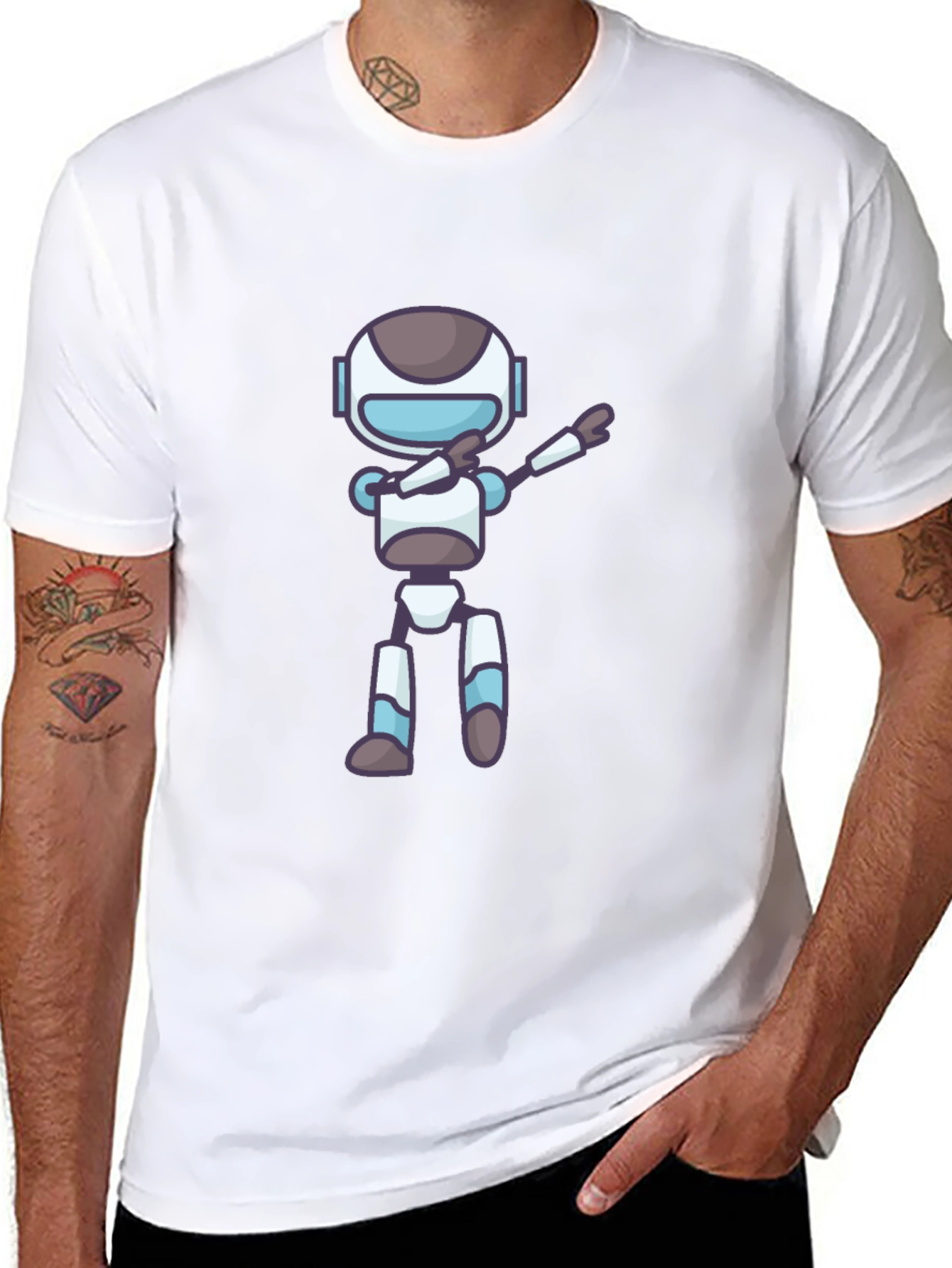 Robot Dab T-Shirt - Funky & Cool