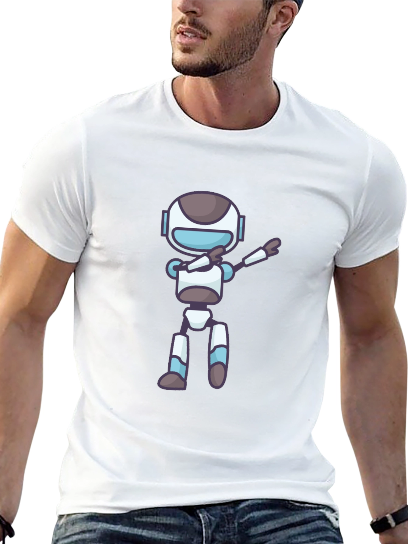 Robot Dab T-Shirt - Funky & Cool