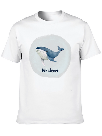Whalever T-Shirt - Funny Whale Graphic Tee