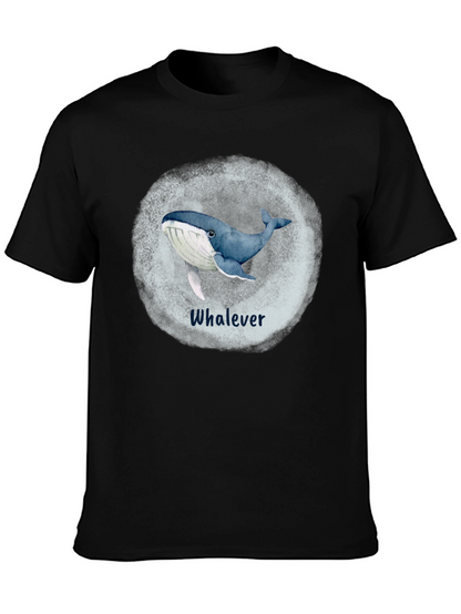 Whalever T-Shirt - Funny Whale Graphic Tee