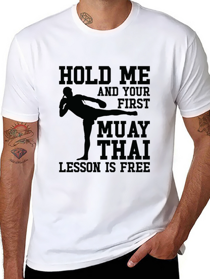 Muay Thai Lesson Free T-Shirt