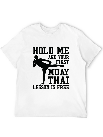 Muay Thai Lesson Free T-Shirt