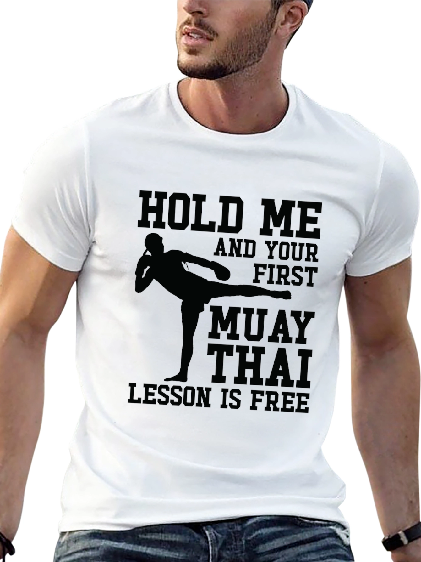 Muay Thai Lesson Free T-Shirt