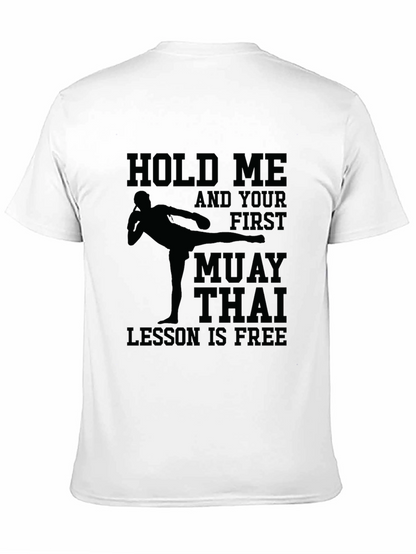 Muay Thai Lesson Free T-Shirt