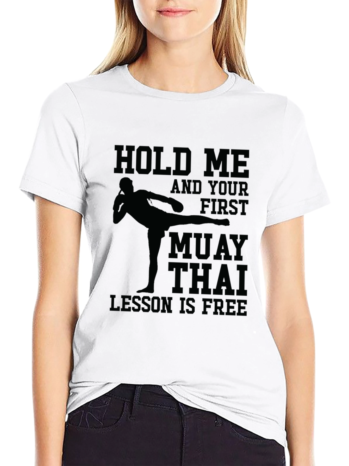 Muay Thai Lesson Free T-Shirt