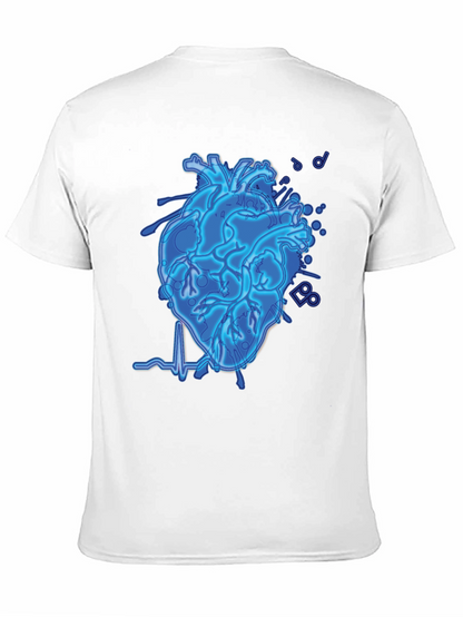 Electric Heartbeat Graphic Tee - Black
