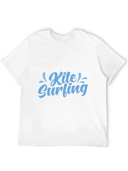 Kite Surfing Graphic Black Tee