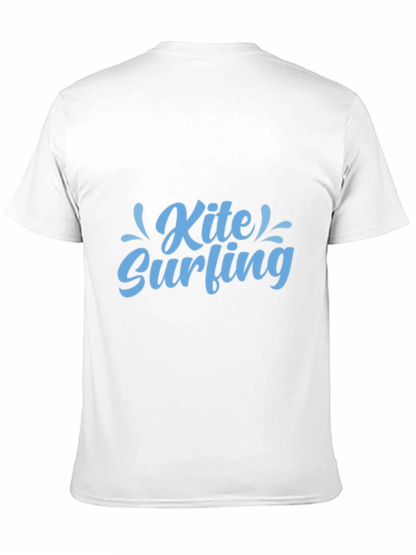 Kite Surfing Graphic Black Tee