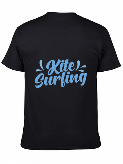 Kite Surfing Graphic Black Tee