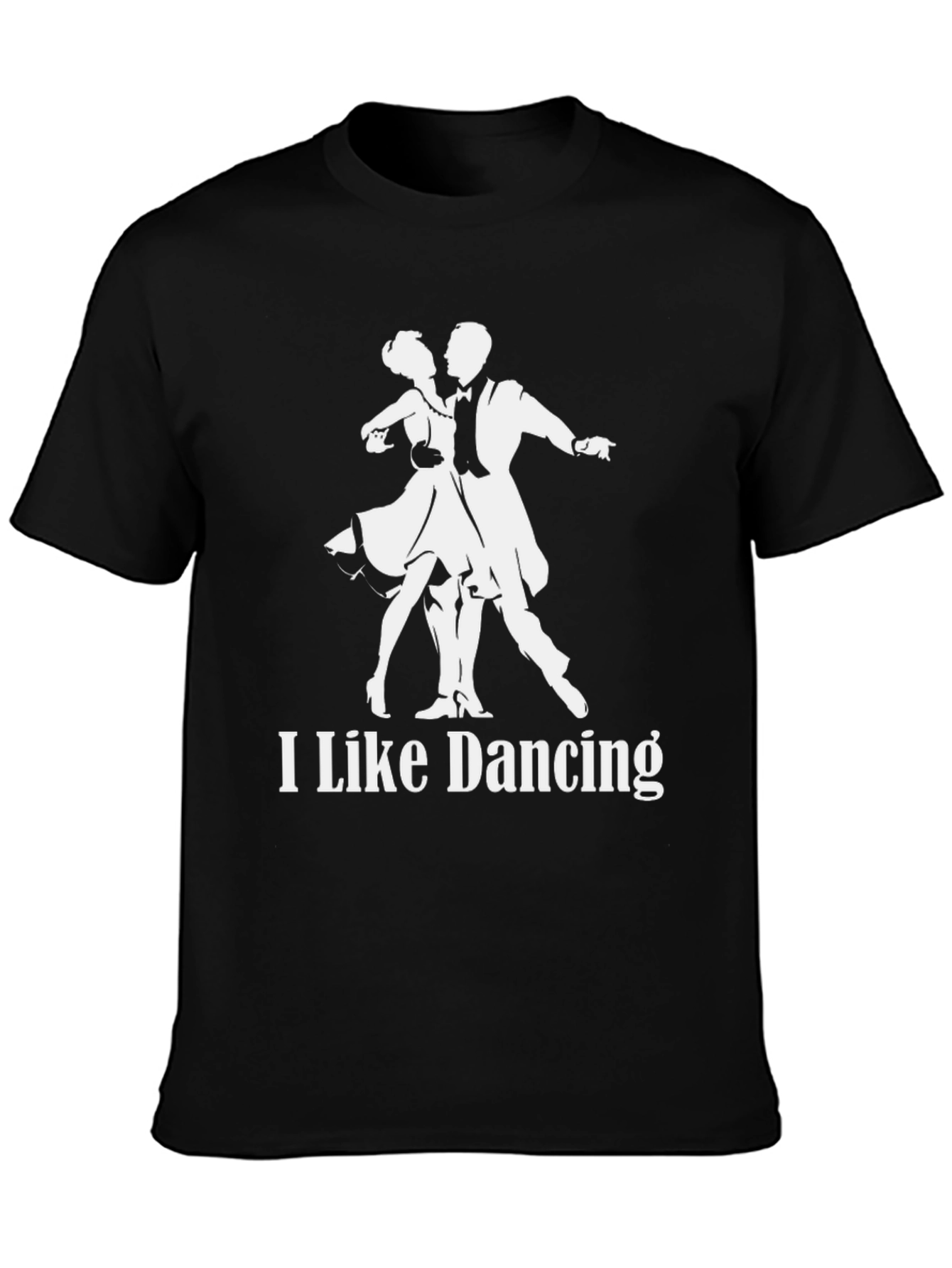 I Like Dancing Black T-Shirt