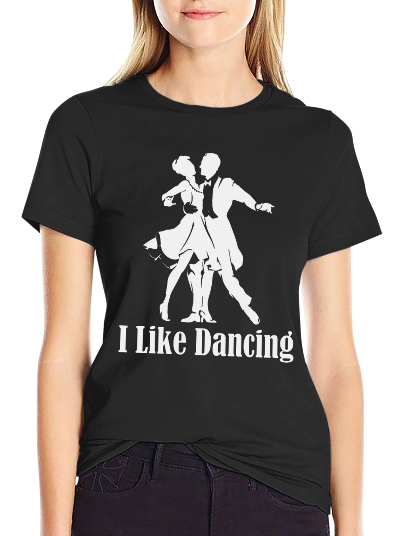 I Like Dancing Black T-Shirt