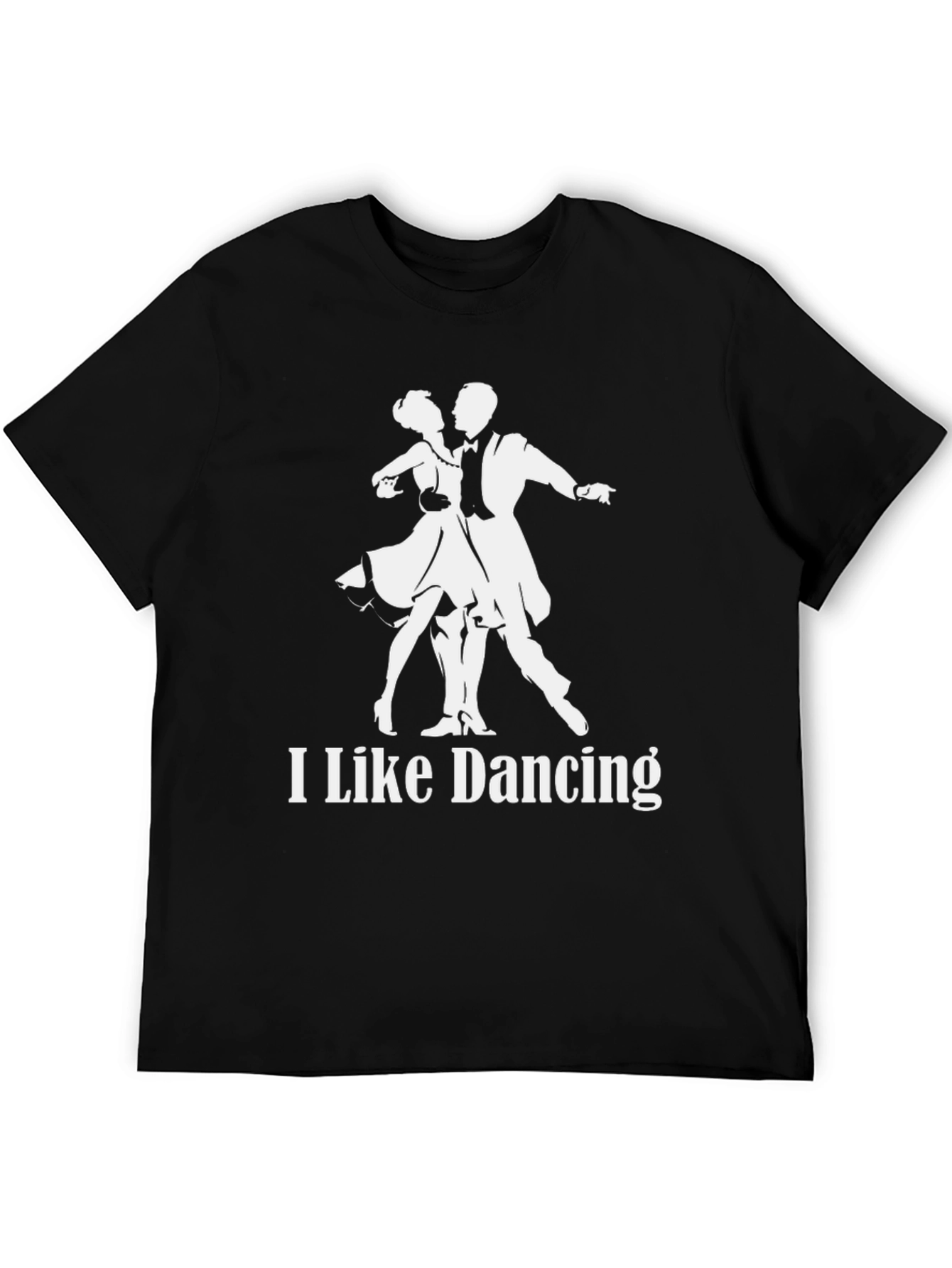 I Like Dancing Black T-Shirt