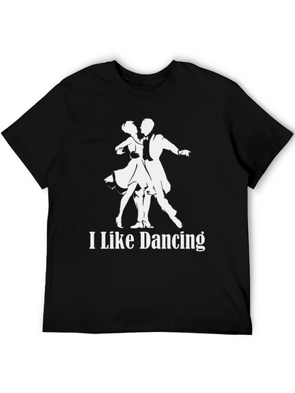 I Like Dancing Black T-Shirt