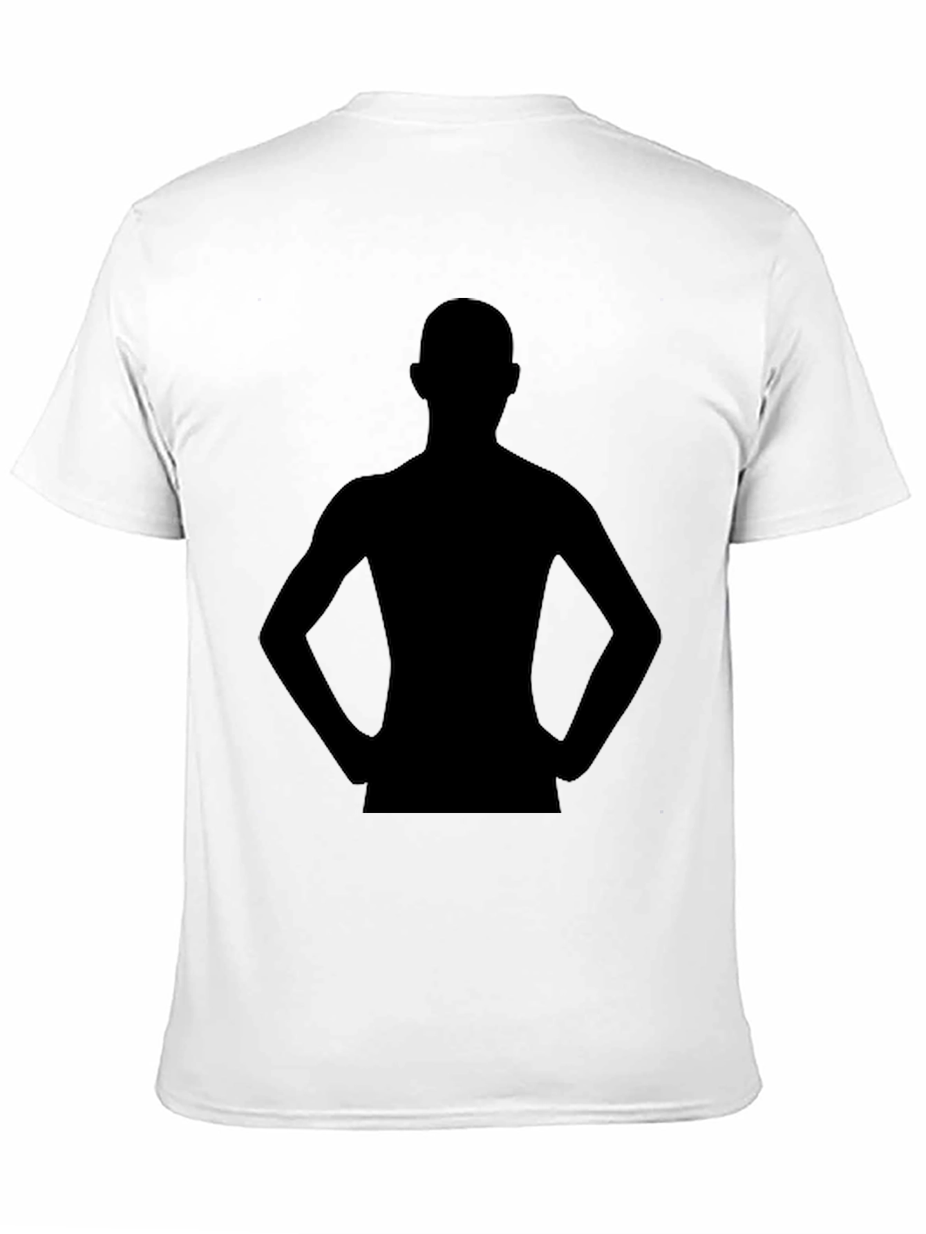 Silhouette Graphic Tee - Black Casual Shirt
