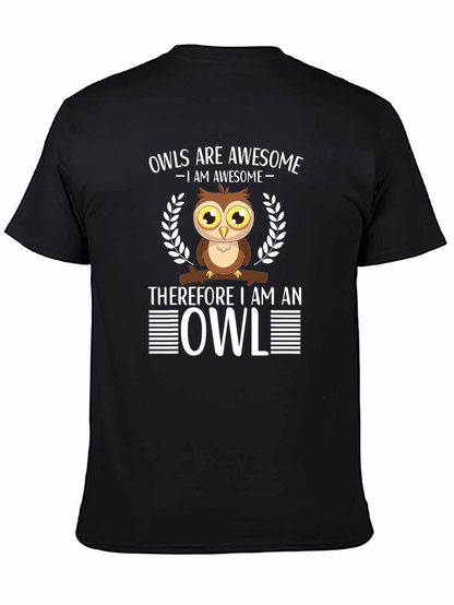Awesome Owl Graphic Tee - Owls are Awesome