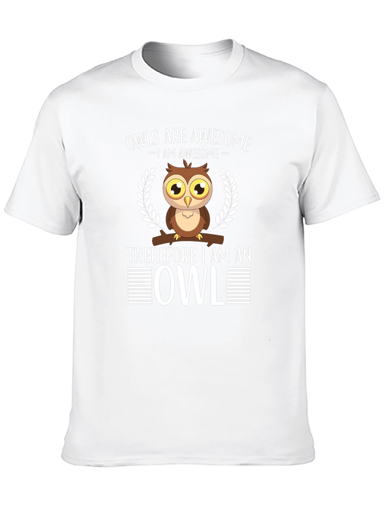 Awesome Owl Graphic Tee - Owls are Awesome