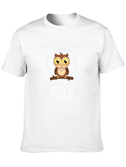 Awesome Owl Graphic Tee - Owls are Awesome
