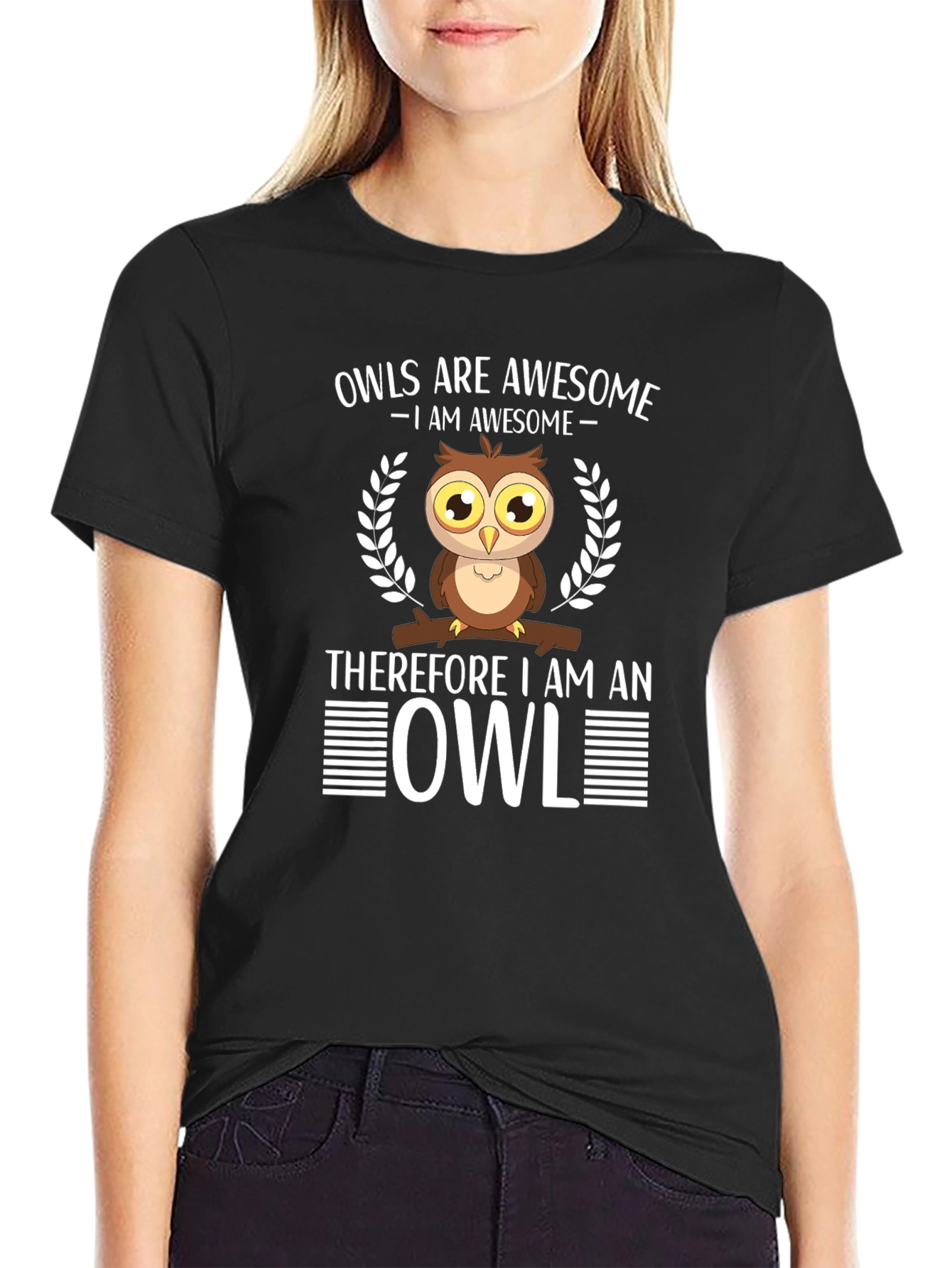 Awesome Owl Graphic Tee - Owls are Awesome
