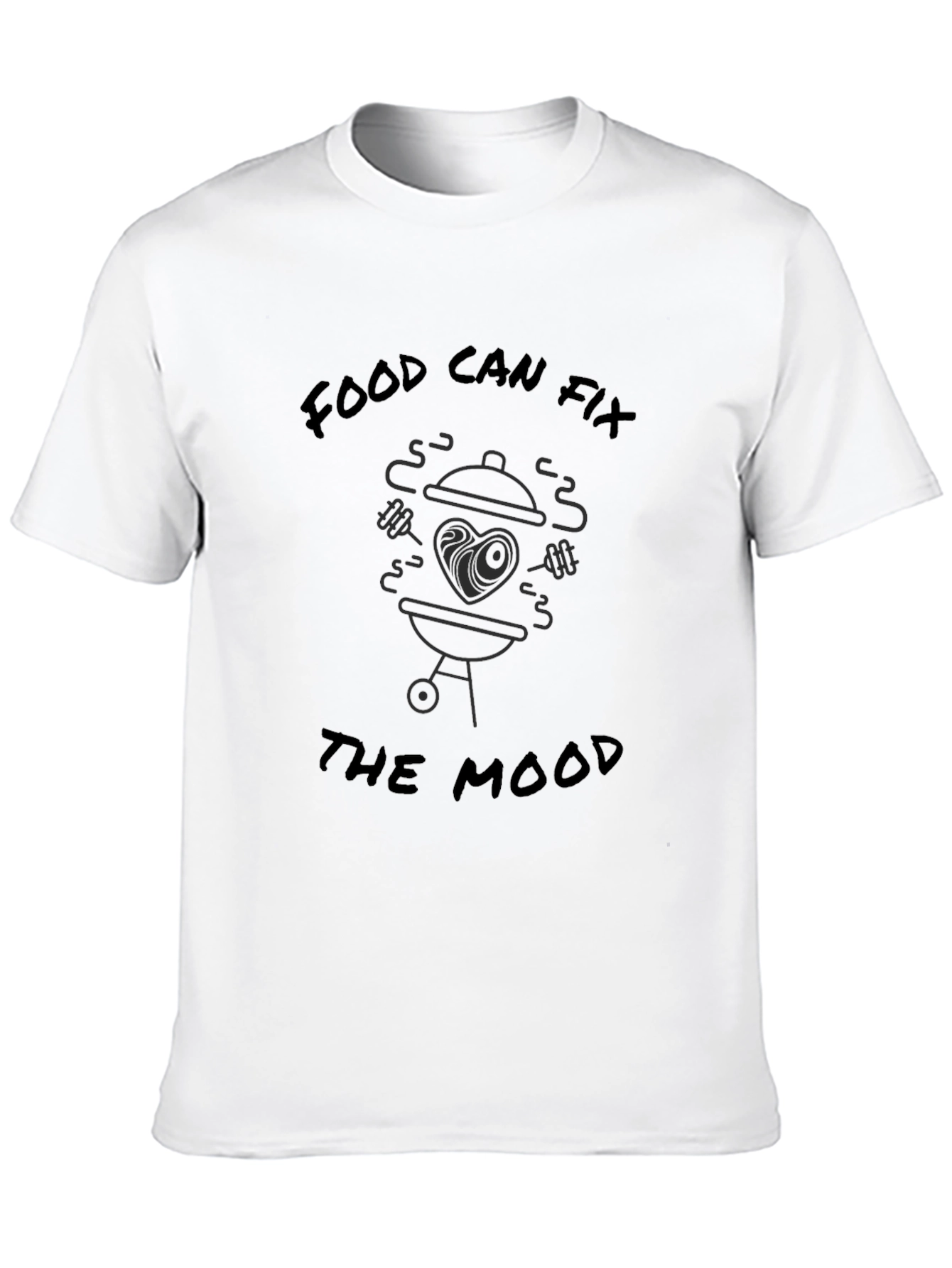 Food Fixes Mood BBQ T-Shirt