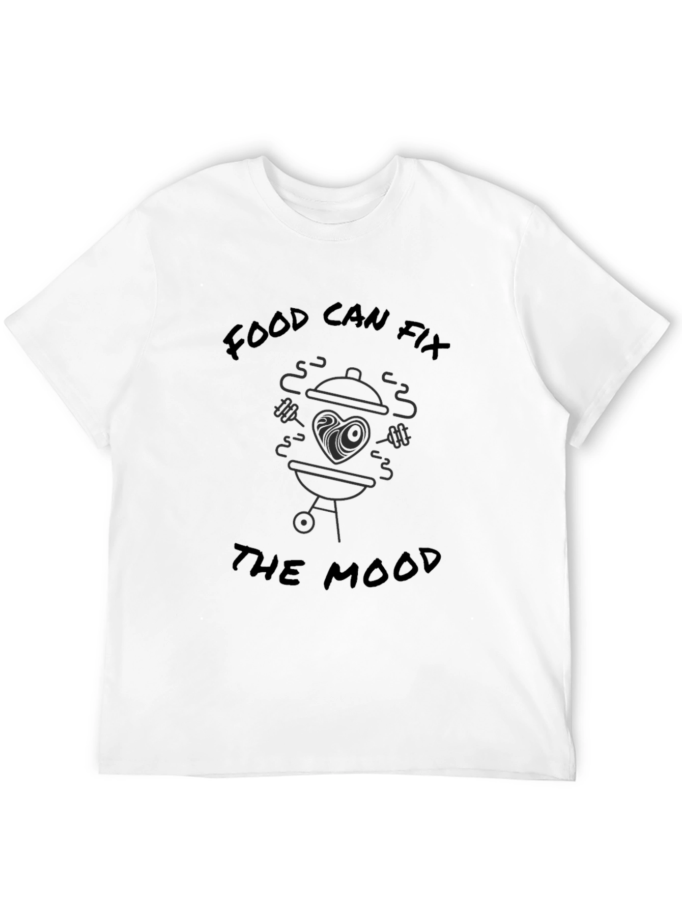 Food Fixes Mood BBQ T-Shirt