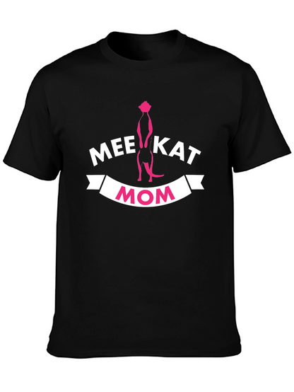 Meerkat Mom Graphic T-Shirt - Fun Novelty Tee