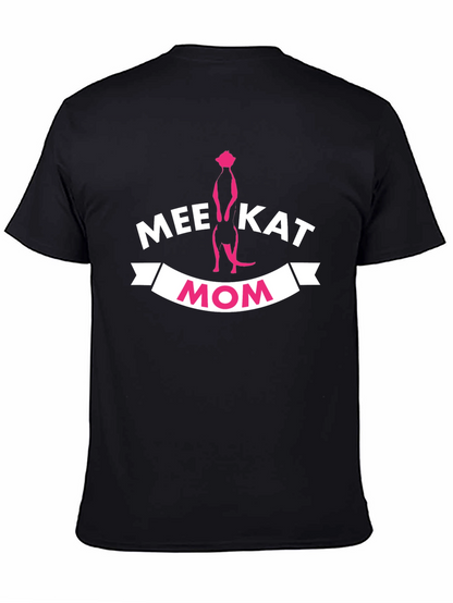 Meerkat Mom Graphic T-Shirt - Fun Novelty Tee