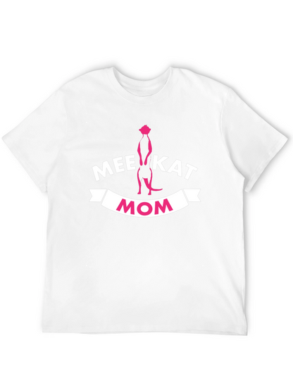 Meerkat Mom Graphic T-Shirt - Fun Novelty Tee
