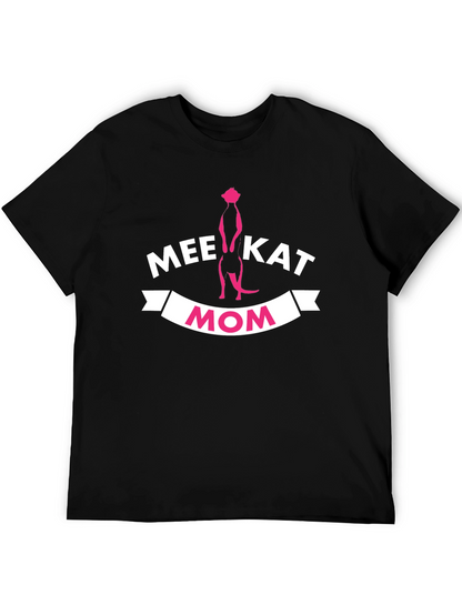 Meerkat Mom Graphic T-Shirt - Fun Novelty Tee