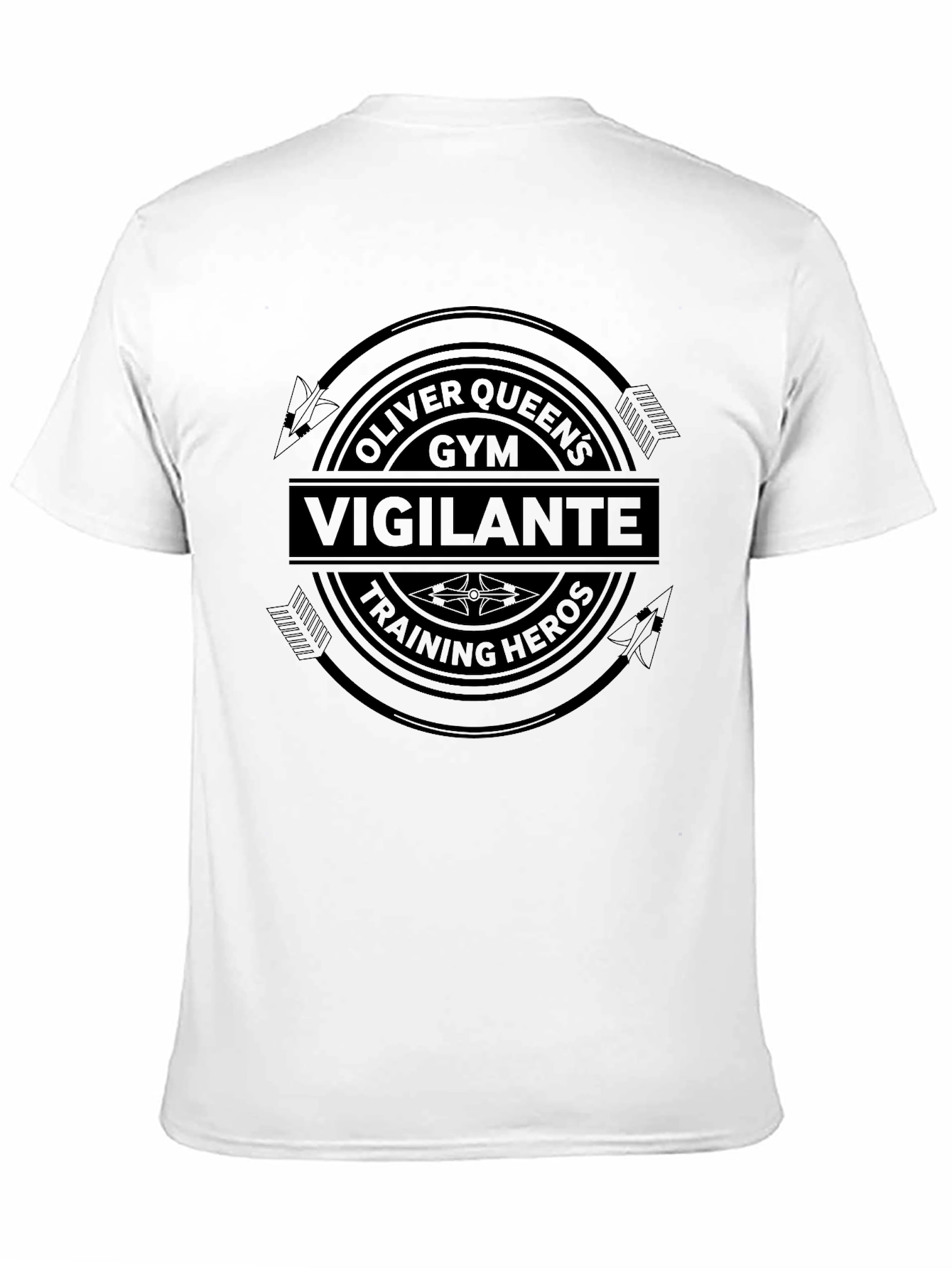Oliver Queens Gym Vigilante Training Heroes T-Shirt