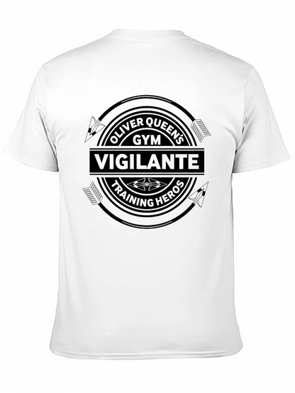Oliver Queens Gym Vigilante Training Heroes T-Shirt