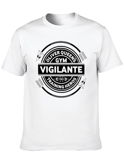 Oliver Queens Gym Vigilante Training Heroes T-Shirt