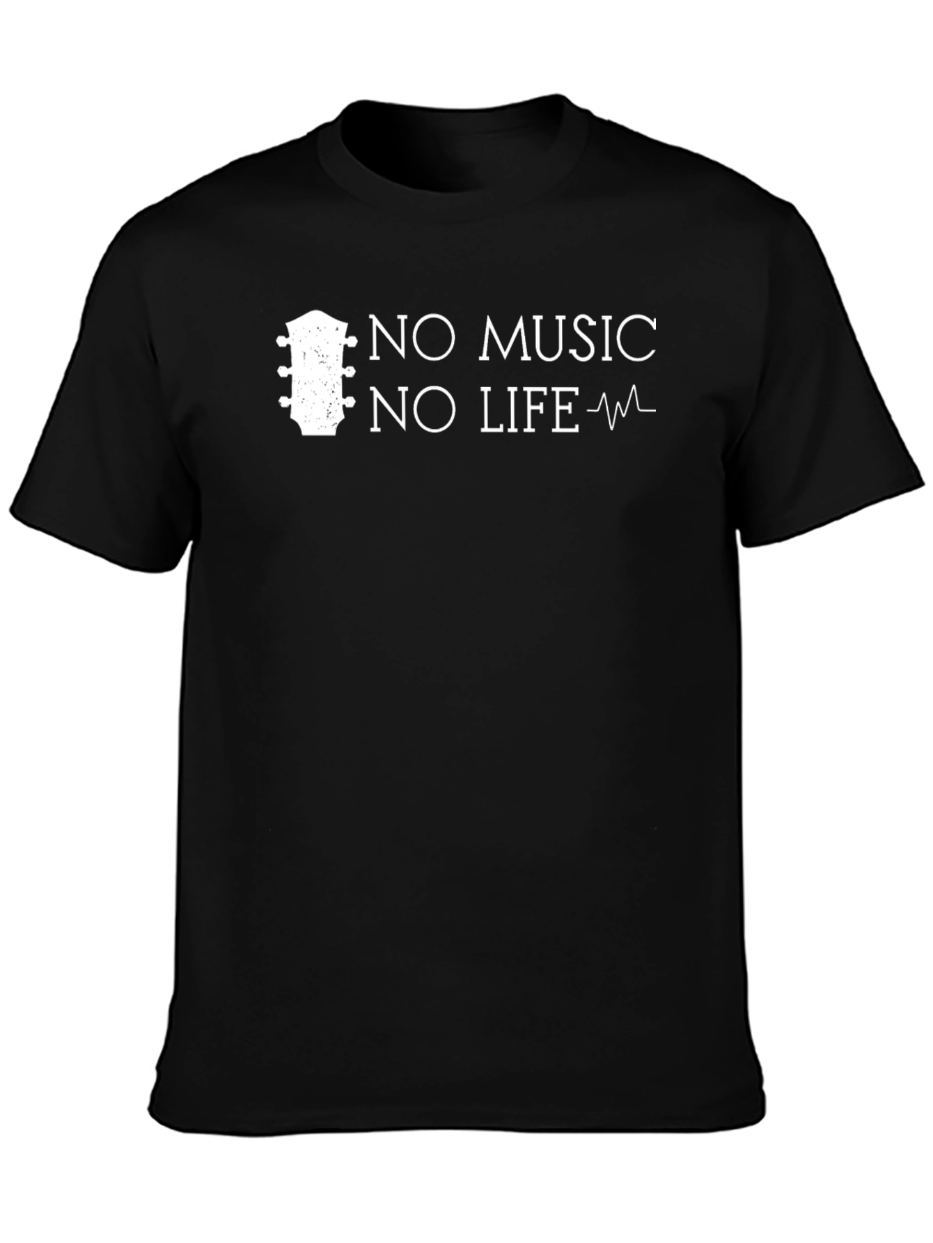 No Music No Life Graphic T-Shirt