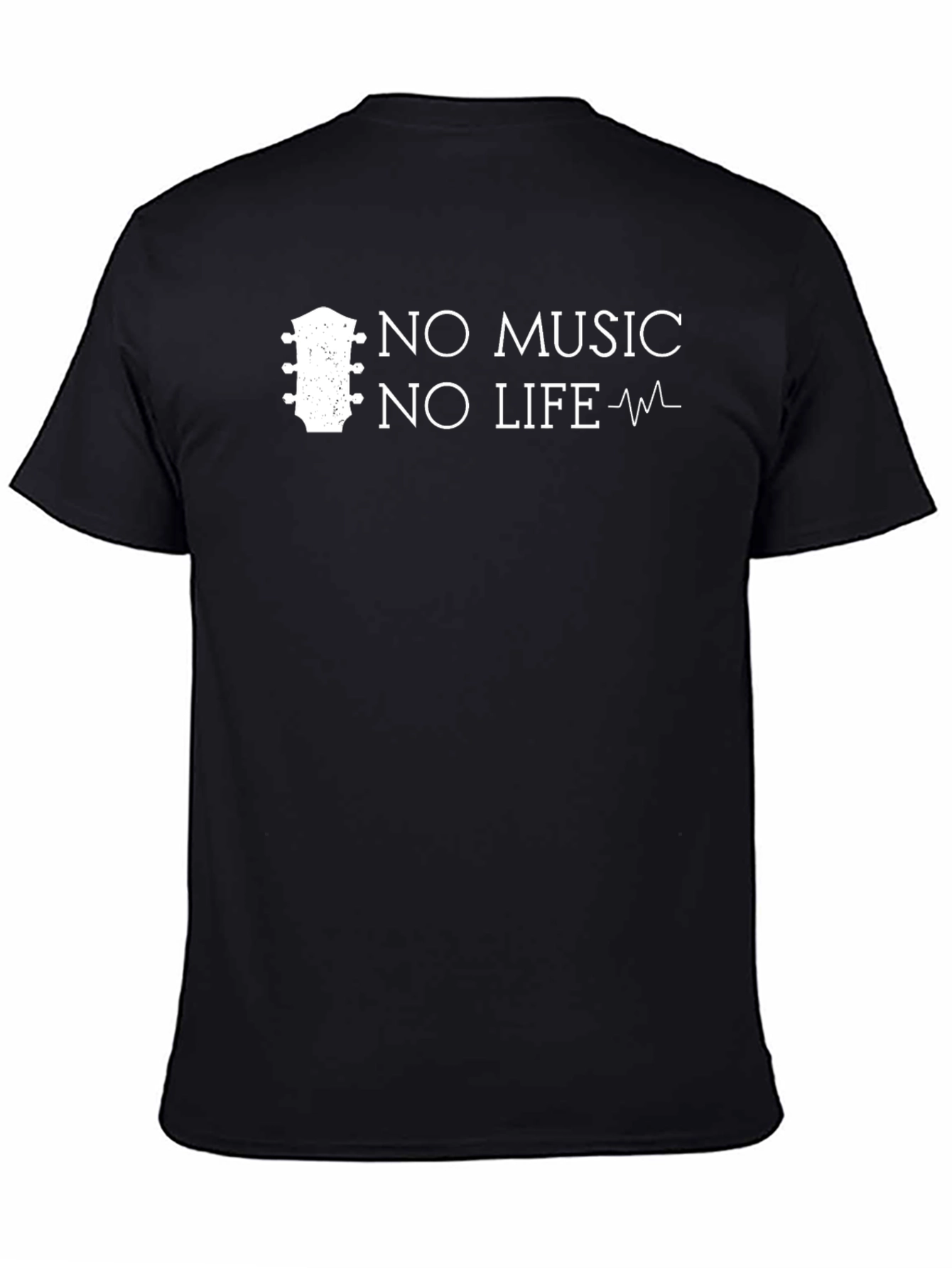 No Music No Life Graphic T-Shirt