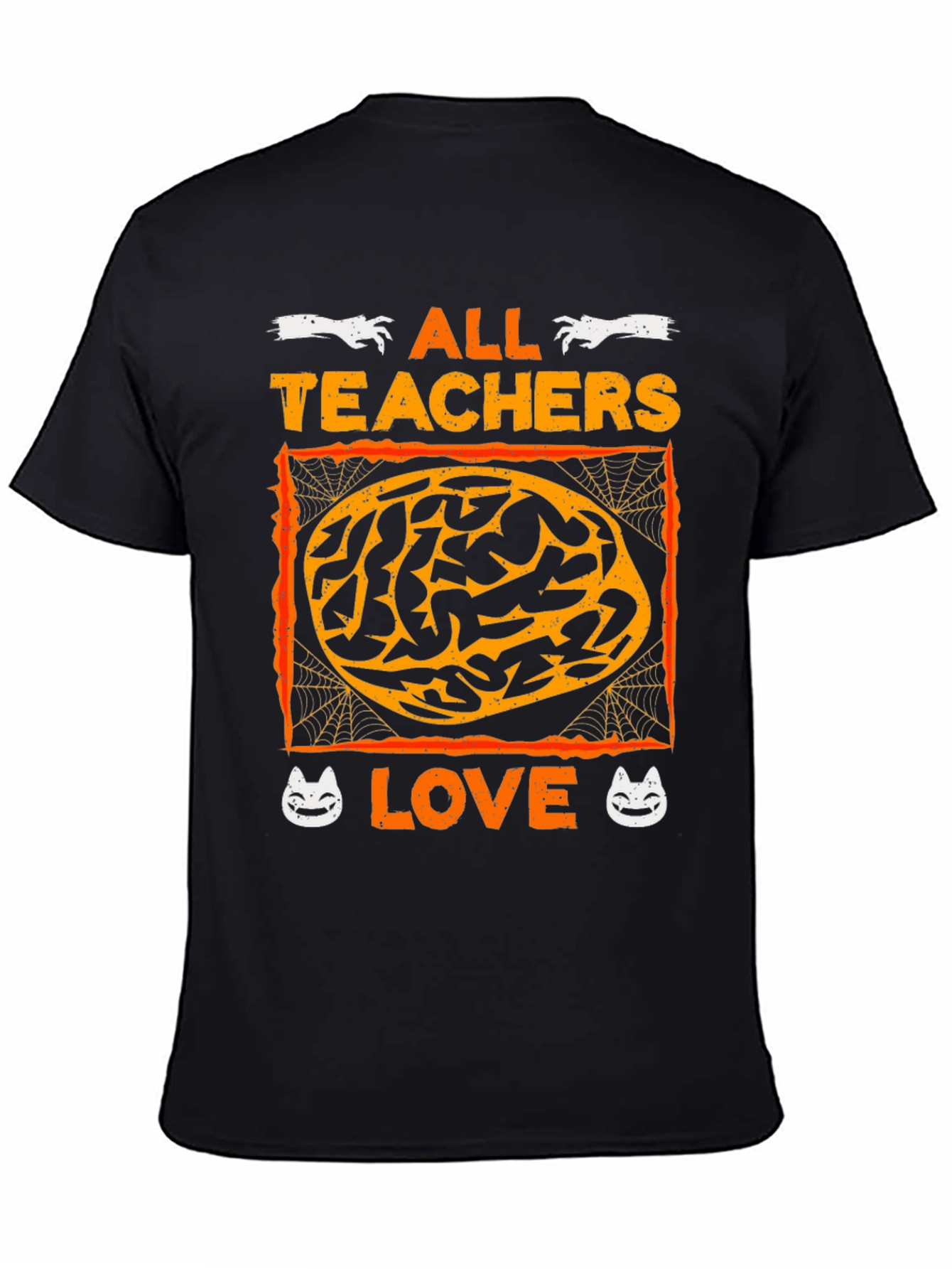 Halloween Teachers Love Brains T-Shirt