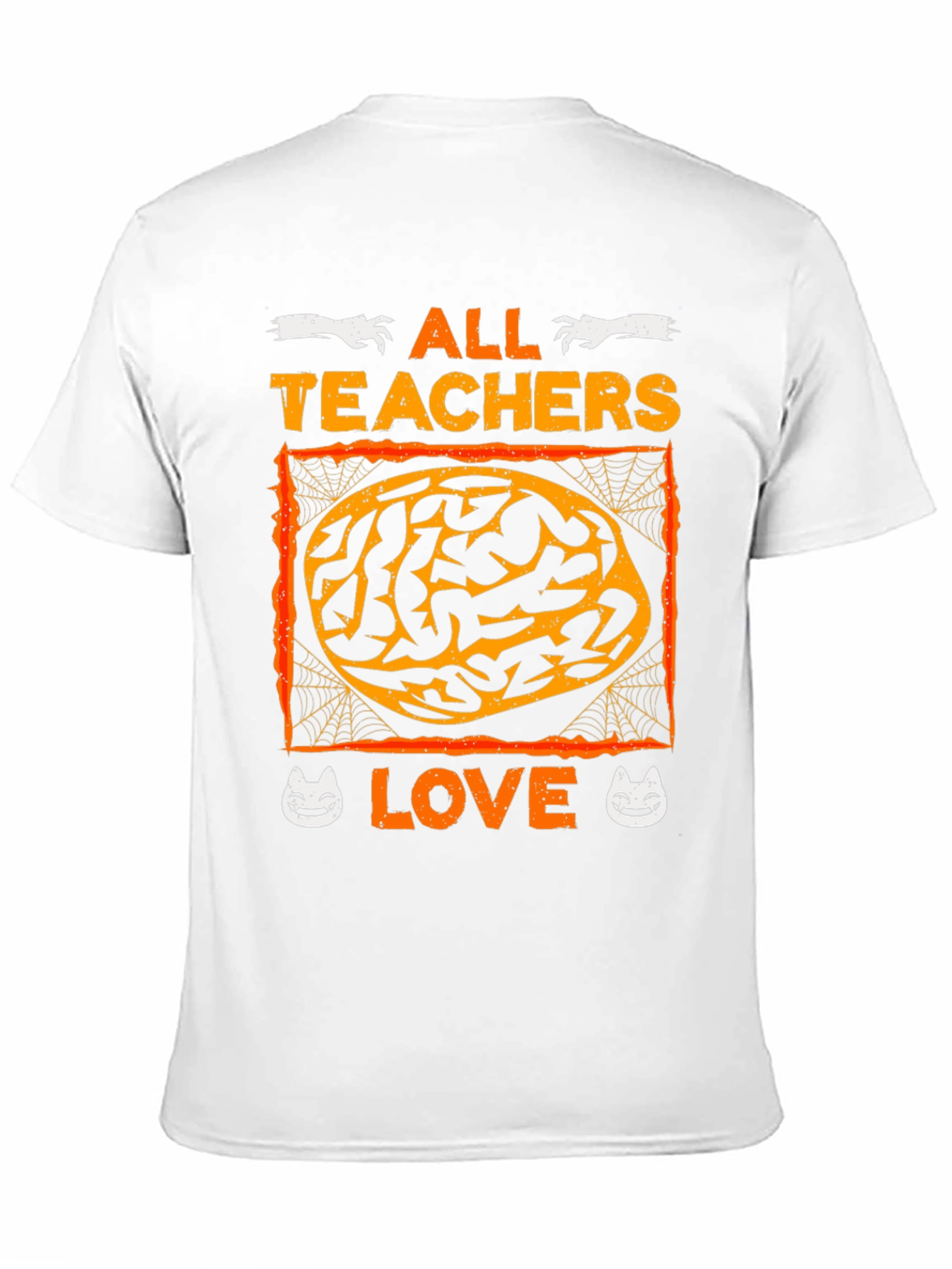 Halloween Teachers Love Brains T-Shirt