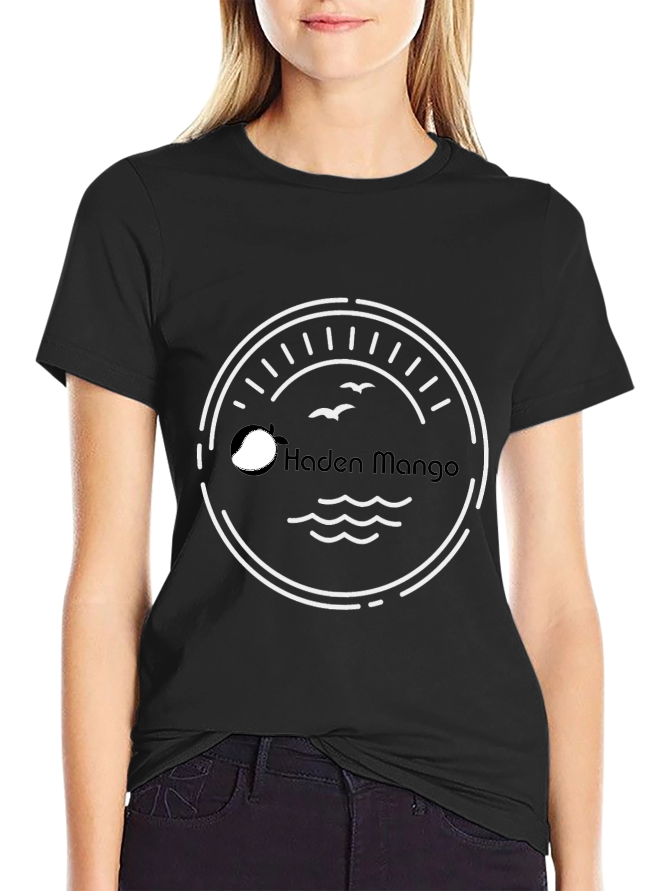 Haden Mango Black Graphic Tee