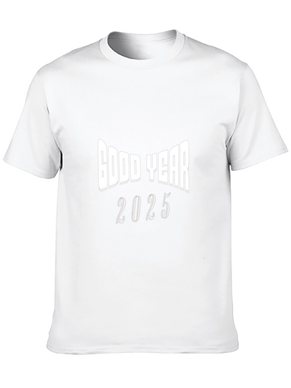 Good Year 2025 Black T-Shirt