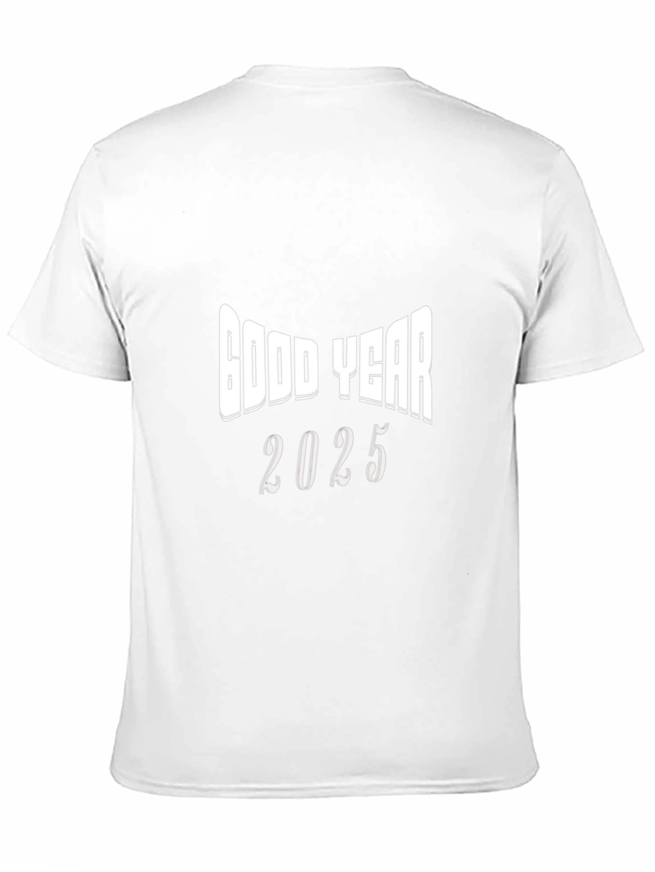 Good Year 2025 Black T-Shirt