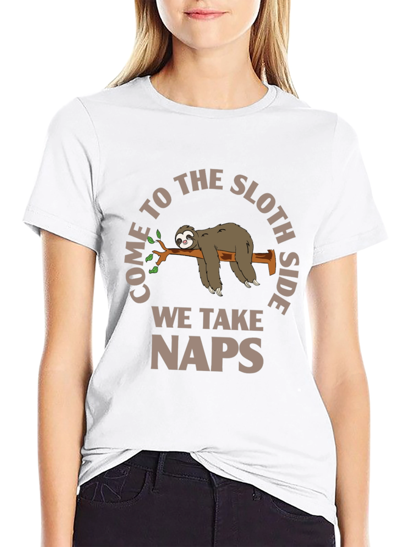 Come to the Sloth Side - Naps T-Shirt